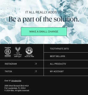 Bite’s Earth Day email